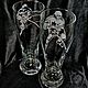 Hockey players. A couple of beer glasses. Wine Glasses. ArtGraving. My Livemaster. Фото №6