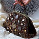 сумочка ''Antique ''. Классическая сумка. Наталия Угрин. Ярмарка Мастеров.  Фото №4