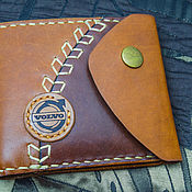 Сумки и аксессуары handmade. Livemaster - original item Volvo wallet