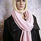 Order Sakura stole scarf made of 100% combed cashmere. vsevknit. Livemaster. . Wraps Фото №3