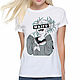 Cotton T-shirt 'My Hero Academy - Waifu'. T-shirts and undershirts for men. Dreamshirts. Online shopping on My Livemaster.  Фото №2