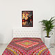 Red 220x225sm double. Blankets. Quilter Elena Mazurova. My Livemaster. Фото №5