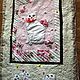  Кошки и розы. Одеяла. Artquilt-1. Интернет-магазин Ярмарка Мастеров.  Фото №2
