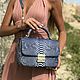 Marisa Python leather handbag. Classic Bag. exotiqpython. Online shopping on My Livemaster.  Фото №2