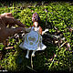 Gnome morel girl author's articulated BJD doll. Ball-jointed doll. Zlata's fantasy dolls. My Livemaster. Фото №6