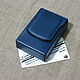 Cigarette case or case for a pack of cigarettes blue, Cigarette cases, Abrau-Durso,  Фото №1