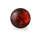 Ball, Bead, Amber 8mm, Cherry Red color, Drilled, Beads1, Kaliningrad,  Фото №1