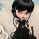 Заказать Уэнсдей кукла Блайз. Custom Blythe Doll Wednesday. My_Wonderful_Blythe. Ярмарка Мастеров. . Портретная кукла Фото №3