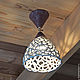 Order Cream openwork sconce/swivel ceiling light. Elena Zaychenko - Lenzay Ceramics. Livemaster. . Ceiling and pendant lights Фото №3