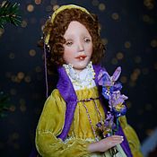 Copy of Copy of Flower farie doll, handmade doll