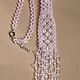 Tie of beads with pendants. Necklace. Elena Rodina. My Livemaster. Фото №4