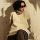  women's Long Milk sweater. Sweaters. CUTE-KNIT by Nata Onipchenko. My Livemaster. Фото №6
