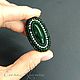Order Ring with natural Malachite. Elena Crappie - Bags and jewelry. Livemaster. . Year of the Snake Фото №3
