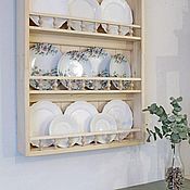 Полка белая для специй посуды коллекций декора в стиле Прованс
