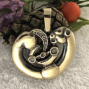 Фен-шуй и эзотерика handmade. Livemaster - original item Scythians.SkifskayaPantera2 amulet talisman amulet bronze. Handmade.