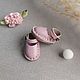 Sandals for doll ob11 color - lilac pink 18mm. Clothes for dolls. Olga Safonova. Online shopping on My Livemaster.  Фото №2