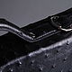 Order Briefcase-folder made of genuine ostrich leather IMS0501B. CrocShop. Livemaster. . Brief case Фото №3