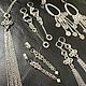 Серьги с сакральным смыслом. Серёжки с натуральными камнями. Украшени. Серьги классические. украшения из ПЕРЬЕВ. Интернет-магазин Ярмарка Мастеров.  Фото №2