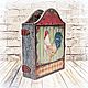 Order The housekeeper from the door, 'the Village cock'. decoupage history. Livemaster. . Housekeeper Фото №3