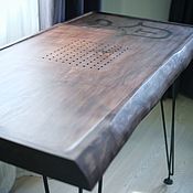 Для дома и интерьера handmade. Livemaster - original item Tea table with plum for tea ceremony. Handmade.