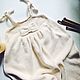 Cotton sundress with bowknot and lace knitting Soft, Dresses, Moscow,  Фото №1