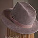 Шляпа БЕНЕДИКТ. Шляпы. Лидия Бондарева (Right Hats). Ярмарка Мастеров.  Фото №5
