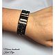 Black shiny bracelet has a magnetic closure. Bead bracelet. Kral Biju (KralBiju). Online shopping on My Livemaster.  Фото №2