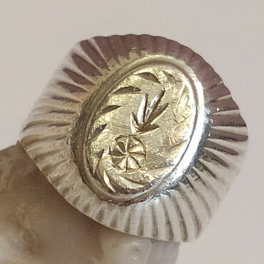Винтаж ручной работы. Ярмарка Мастеров - ручная работа Винтаж: 916 пр. Ереван. Серебряный перстень "Былина". Handmade.