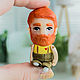 Copy of Copy of Copy of Copy of Copy of Brooche. Dolls. Marina  Ebert ART. My Livemaster. Фото №4