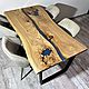 Заказать Стол река из слэба и эпоксидной смолы. HOLY•WOOD - мебель из массива. Ярмарка Мастеров. . Столы Фото №3