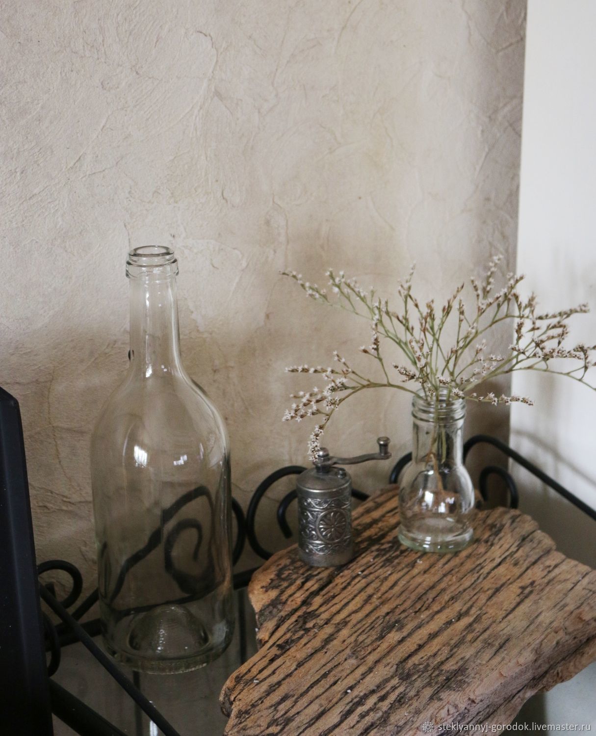 Маленькая бутылочка прозрачное стекло в интернет-магазине на Ярмарке ...