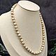 Natural Sand Mother of pearl women's beads. Beads2. naturalkavni. My Livemaster. Фото №5