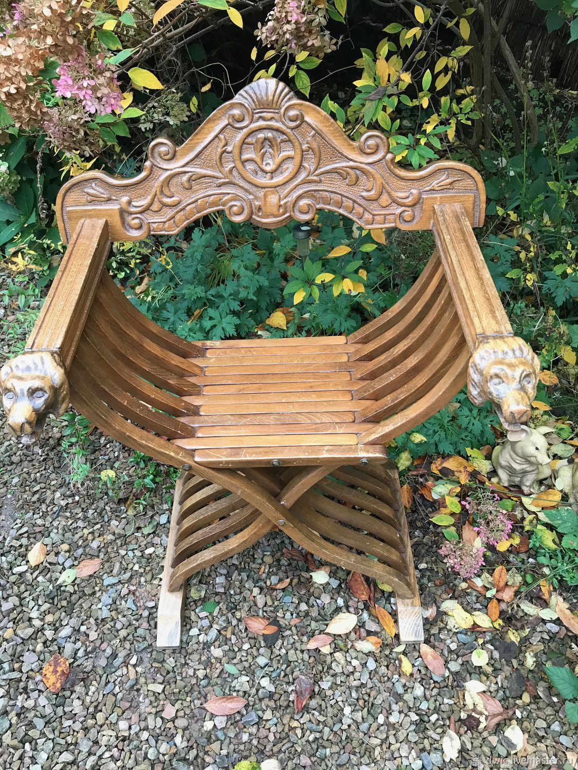 Antique Throne Chair Curule Chair Italy Kupit Na Yarmarke Masterov Msenccom Mebel Vintazhnaya Arnhem