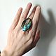 Ring with labradorite 'Galaxy', spectrolite, silver, Ring, Moscow,  Фото №1