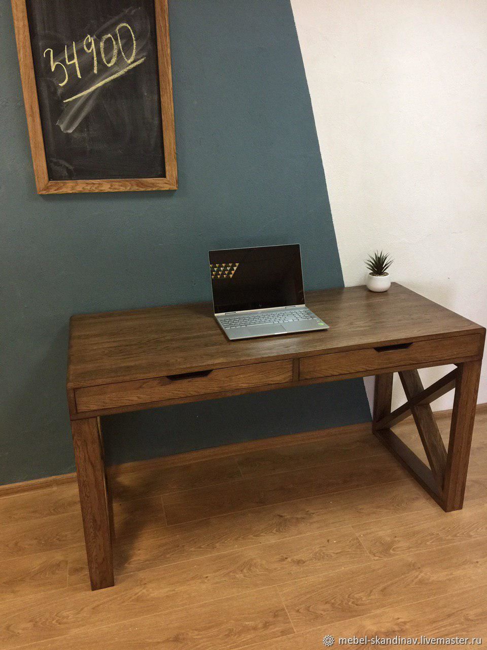 Письменный стол лофт-2 дуб Кельтик