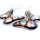 Transparent earrings 'Tenderness flutter' Jewelry resin Butterfly. Earrings. AllaLu Design. Online shopping on My Livemaster.  Фото №2