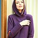 Dress made of natural wool ' Warm violet', Dresses, Moscow,  Фото №1