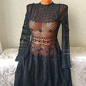 Одежда handmade. Livemaster - original item Hand-knitted dress 
