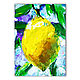 Пейзаж маслом с лимоном, Картины, Зеленоград,  Фото №1
