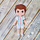 El juego educativo del fieltro 'Viste a la muñeca' el Muchacho. Play sets. made with love. My Livemaster. Фото №4