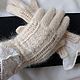  Women's gloves from angora. Gloves. Irina-snudy,hoods,gloves (gorodmasterov). Online shopping on My Livemaster.  Фото №2