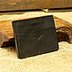 Картхолдер "Сlassic" Black. Картхолдер. Jim Hawkins (Константин). Интернет-магазин Ярмарка Мастеров.  Фото №2