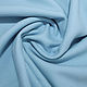  Шерсть пальтовая однотонная, цвет голубой, 1092301-1, Ткани, Королев,  Фото №1