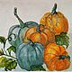 Pumpkin Painting! watercolor, 15*20 cm, Pictures, Belaya Kalitva,  Фото №1