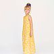 Yellow elegant dress for girl jacquard. Childrens Dress. Maverick (clothing for girls). Online shopping on My Livemaster.  Фото №2