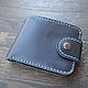 Handmade genuine leather wallet and cover. Wallets. crecca. Online shopping on My Livemaster.  Фото №2