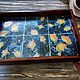Tray with tiles Hand painted. Trays. Gracilis (Workshop Elena Sugar). Online shopping on My Livemaster.  Фото №2