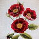 "Галльские розы", вышитая гладью картина, Картины, Новороссийск,  Фото №1