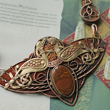 Украшения ручной работы. Ярмарка Мастеров - ручная работа Колье: "The Iona legacy". Handmade.