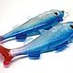 Earrings classic: Bluefin tuna Earrings. Earrings. artteremok. Online shopping on My Livemaster.  Фото №2